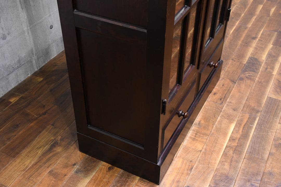 EGK32 北海道民芸家具 HM114 本棚 ブックキャビネット ブックシェルフ