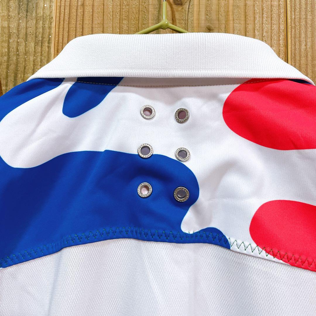 Russelunoラッセルノ ポケット ポロシャツ ルチャマスク ゴルフウェア