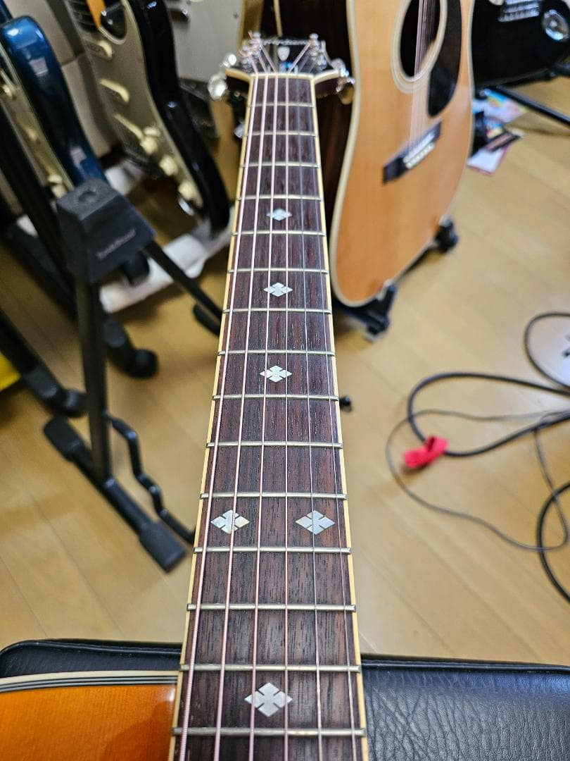 美品 オール単板 エレアコ エピフォン DR-500 MCE