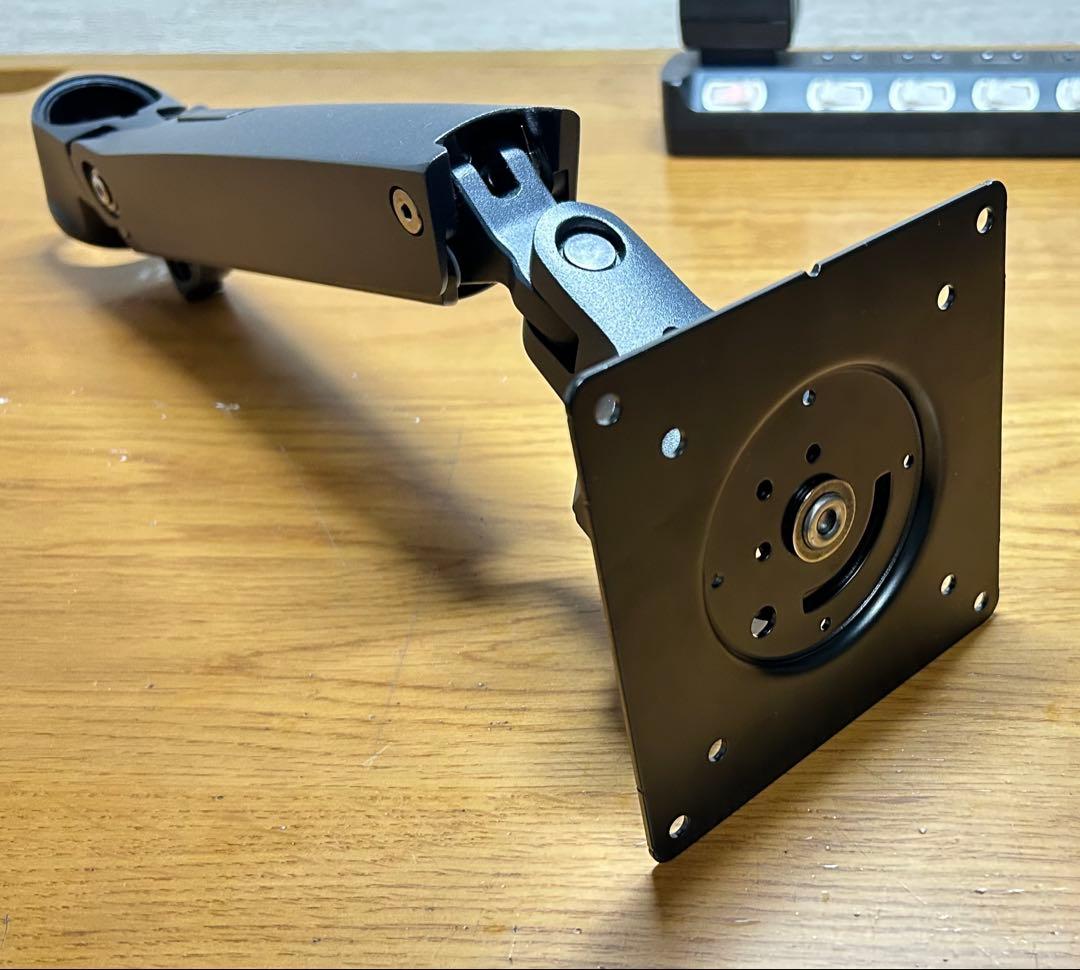 【超美品】ergotron モニターアーム ブラック