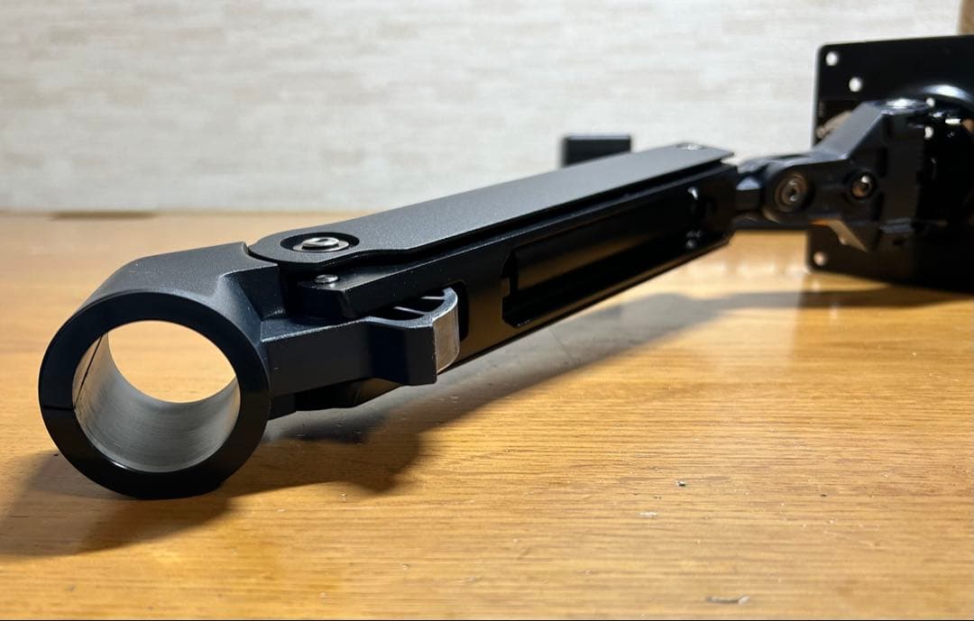 【超美品】ergotron モニターアーム ブラック