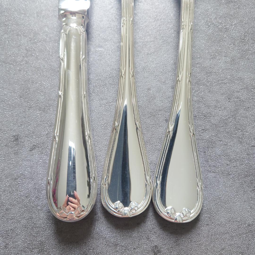 美品 クリストフル リュバン テーブルサイズ 3点