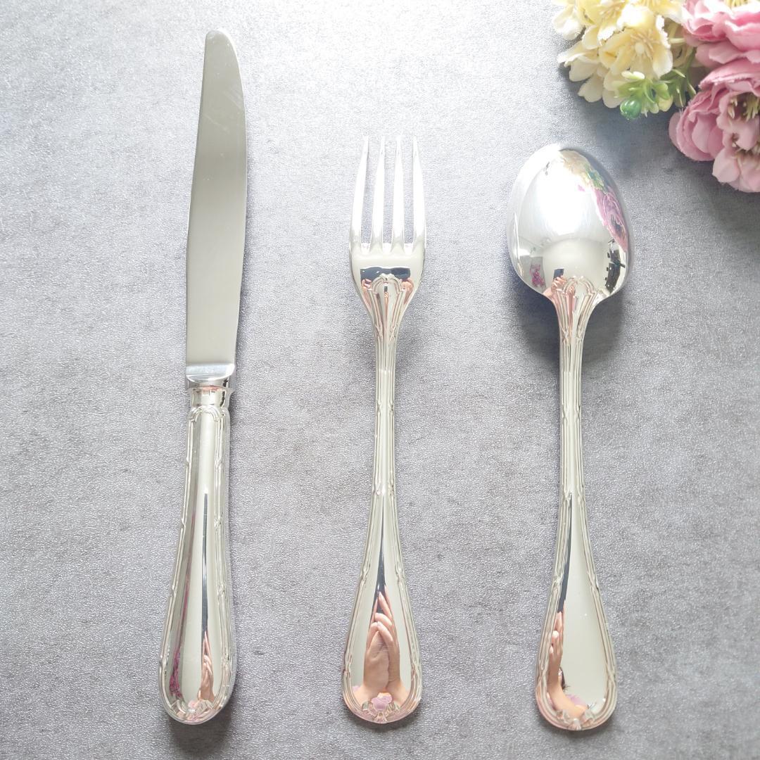 美品 クリストフル リュバン テーブルサイズ 3点