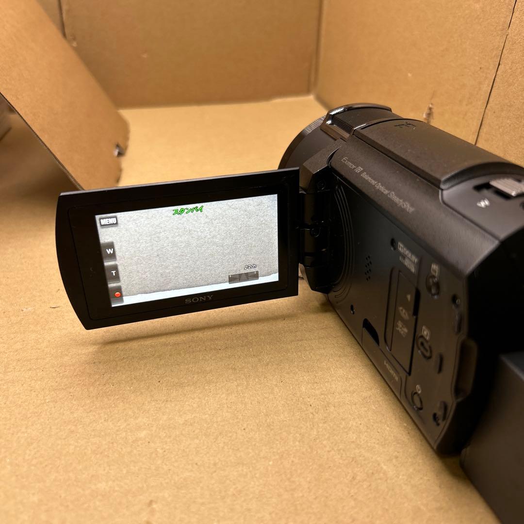 専用ソニー SONY FDR-AX45A B デジタル4Kビデオカメラレコーダー