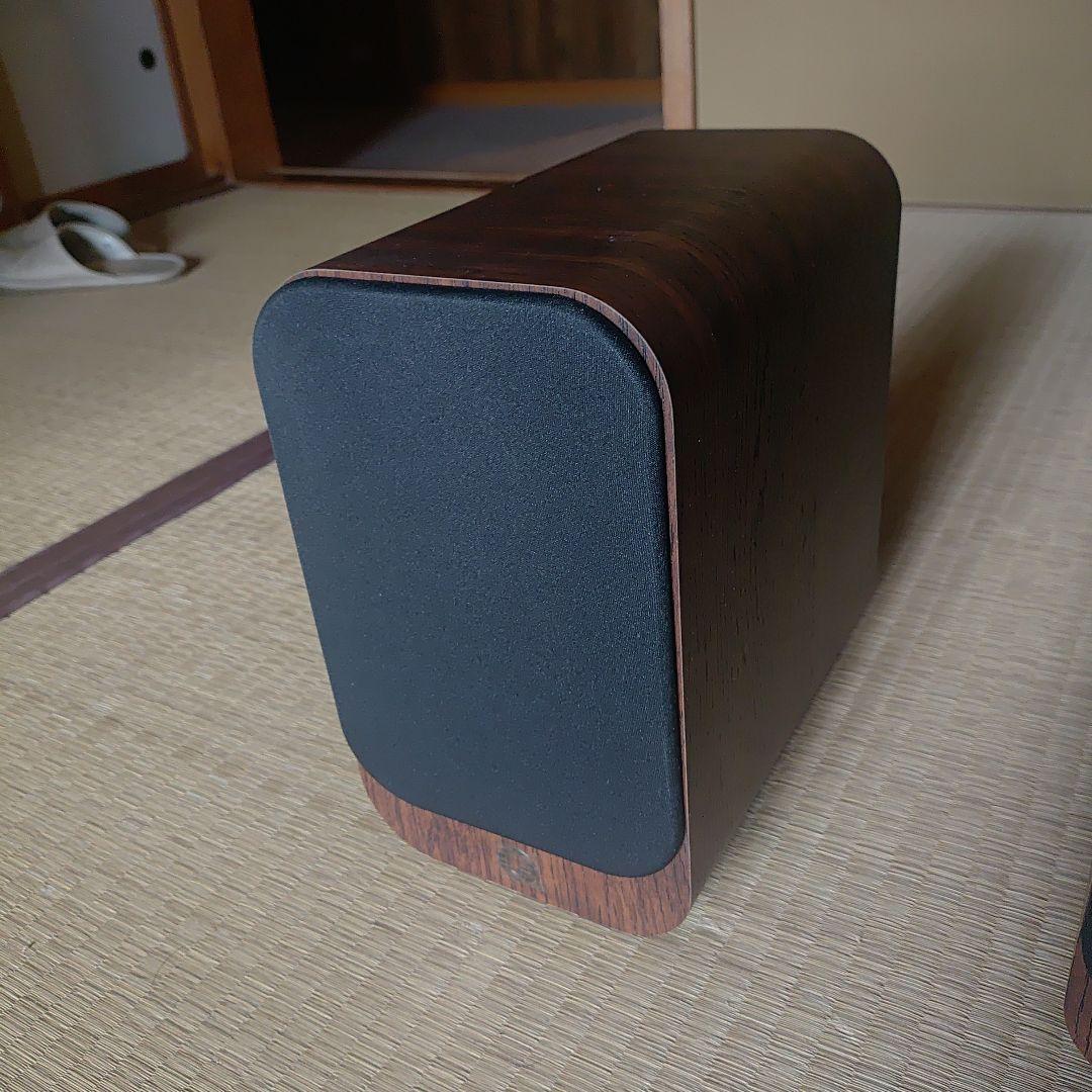 Q Acoustics 3010i　現行品ウォールナットブックシェルフスピーカー