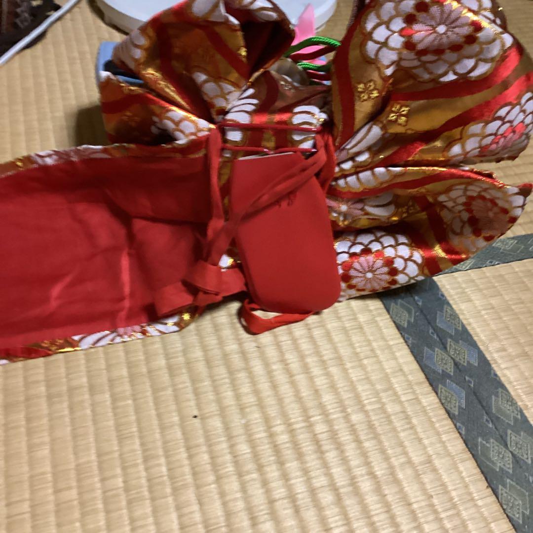 七五三　7歳フルセット　返品不可商品。帯幅19センチ　草履21センチ