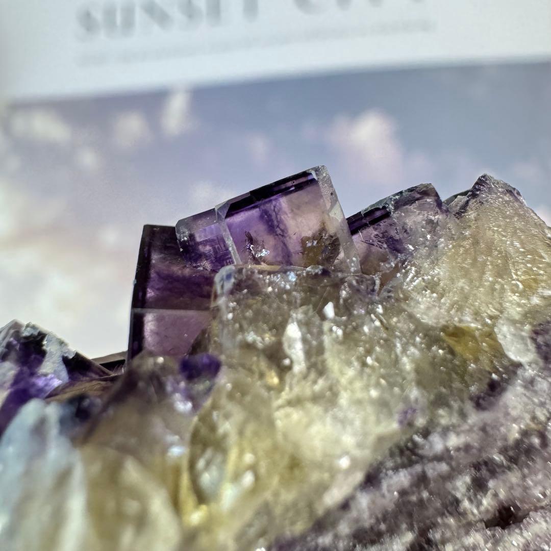 【D179】ナミビア オコルス フローライト 鉱物 標本 原石