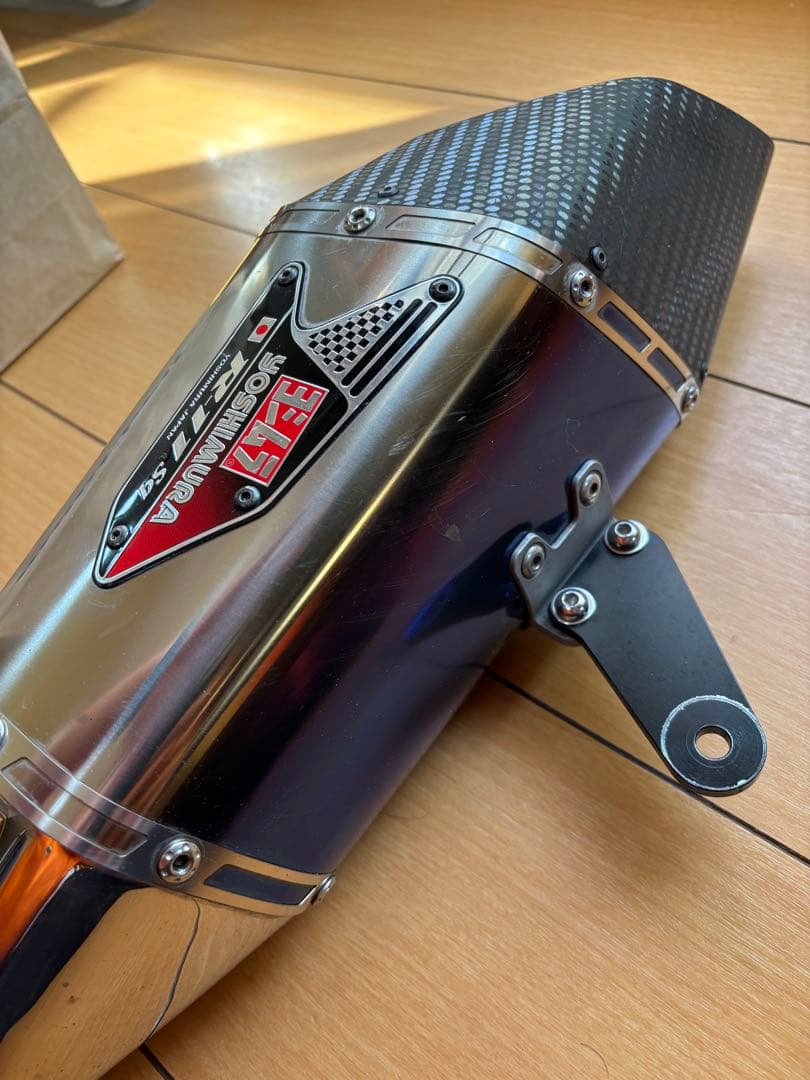 GSXR1000R ヨシムラマフラー R-11sq チタンカラー