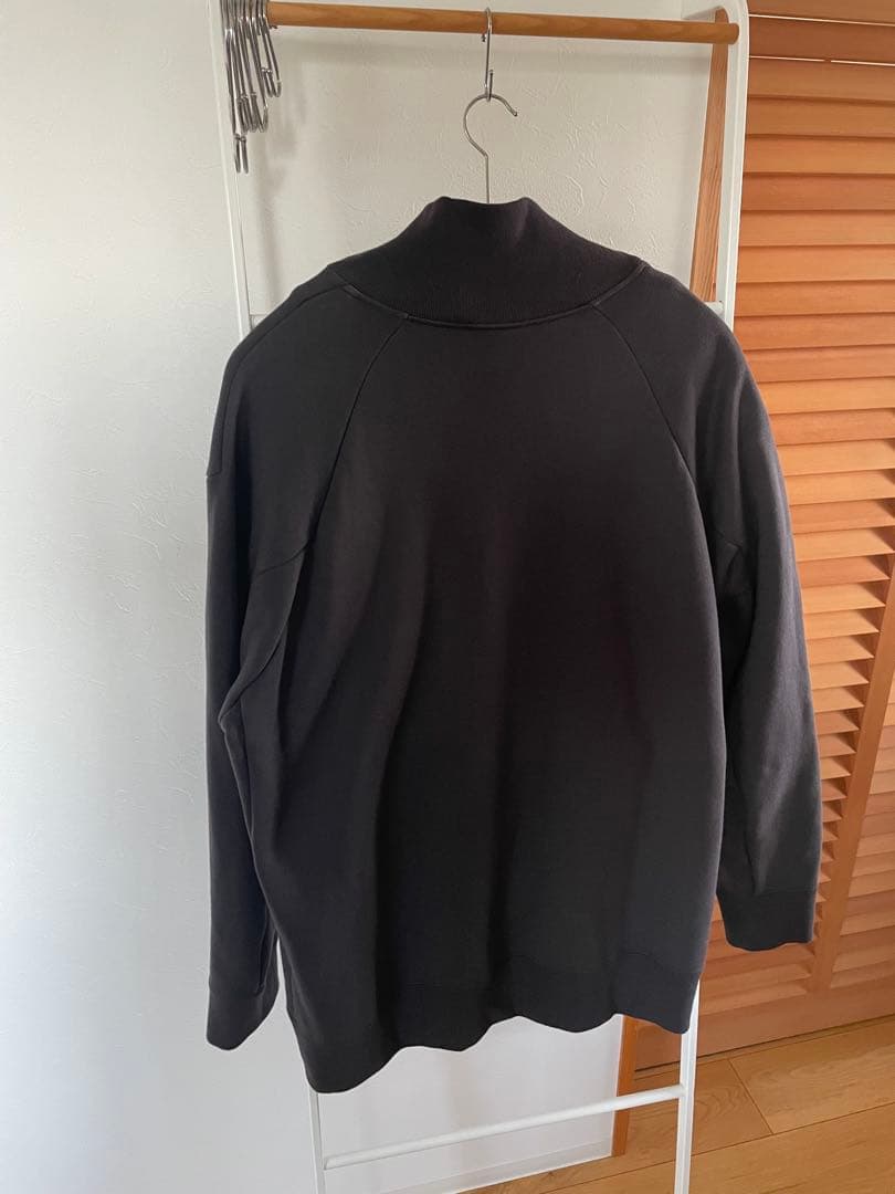 0STOCK TOKYO ジュエルコットン スウェット ジッププルオーバー