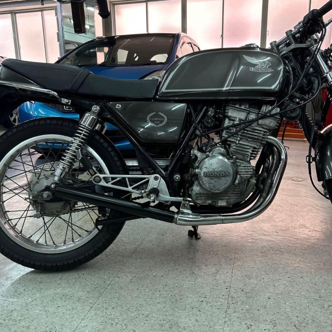 ビ*ン様 HONDA GB250クラブマン　ワンオフショート菅