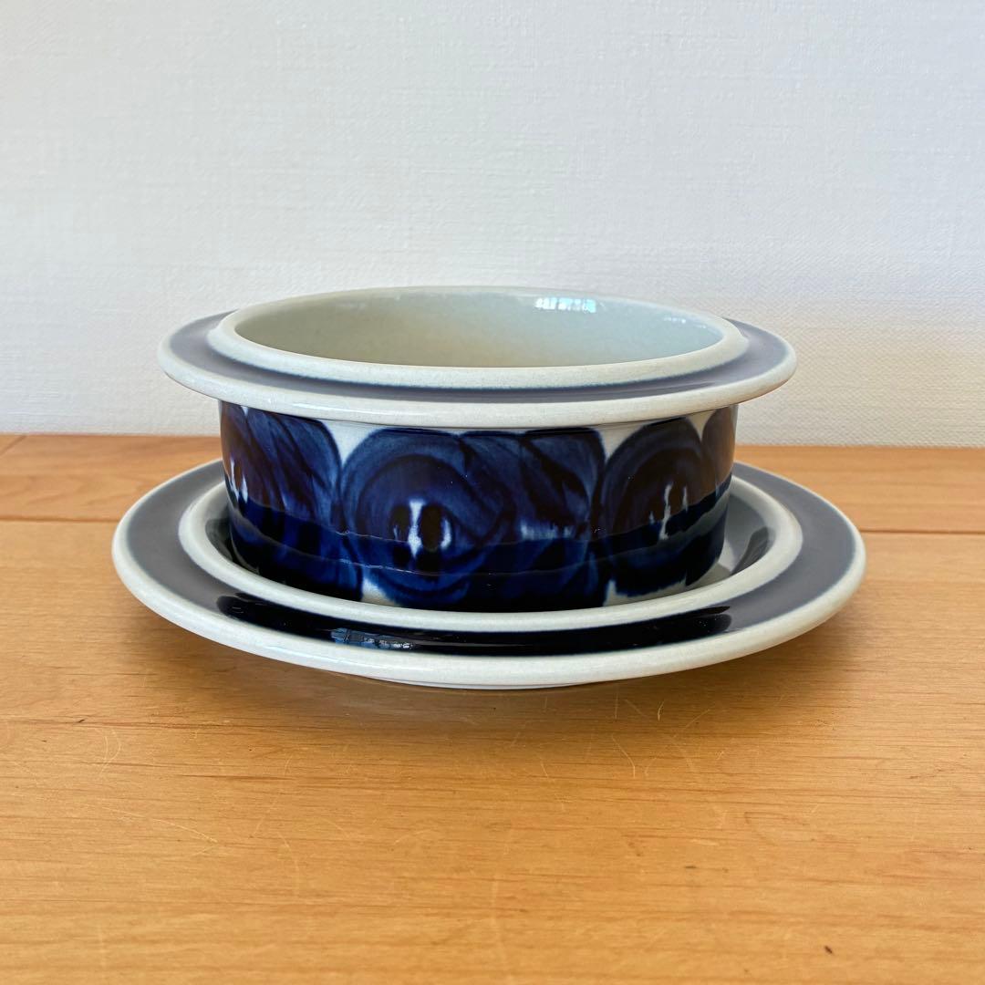 アラビア　ARABIA アネモネ ココット&ソーサー 2客