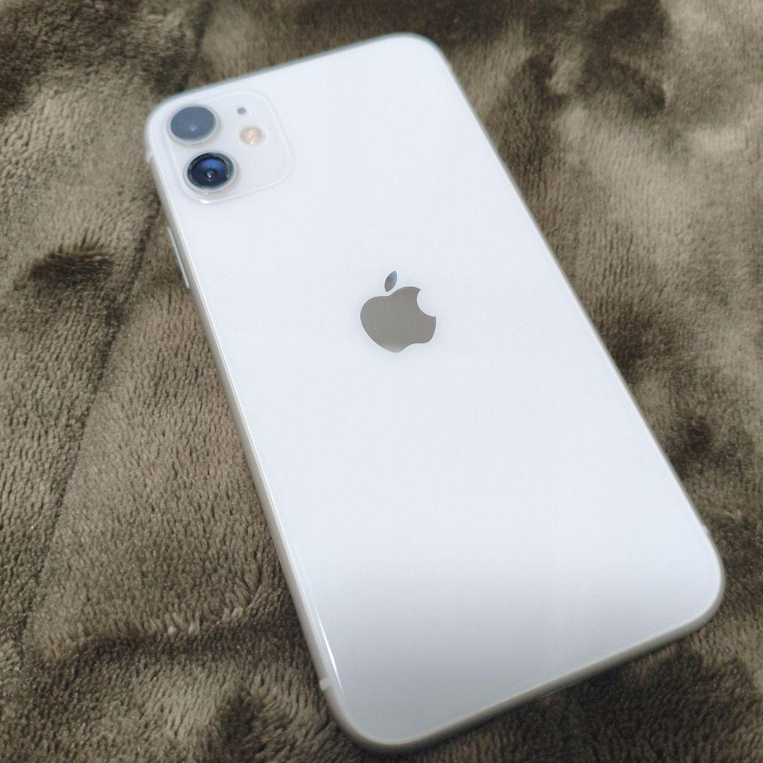 【バッテリー80%】訳あり iphone11 ホワイト 64GB simフリー