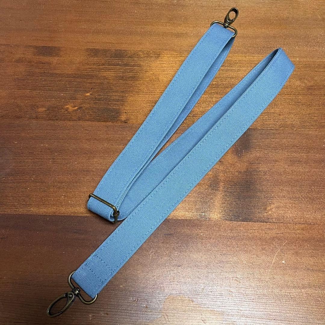 8号帆布トートバッグ(W)ブルージェイド×コーヒー　Zさま専用