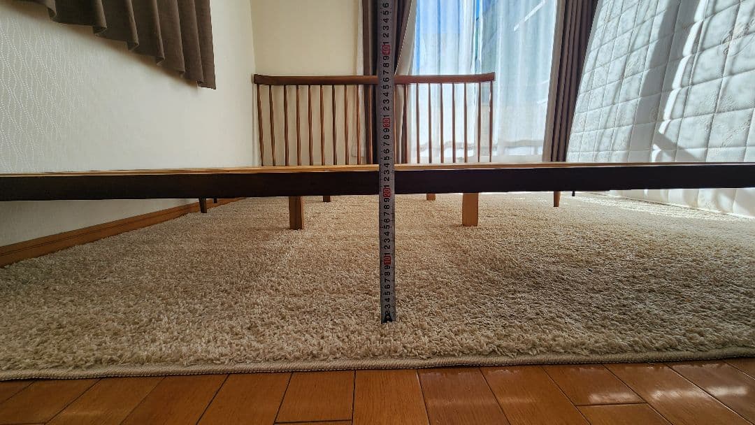 ​【ニトリ】クイーンサイズ 木製ベッドフレーム　メラク