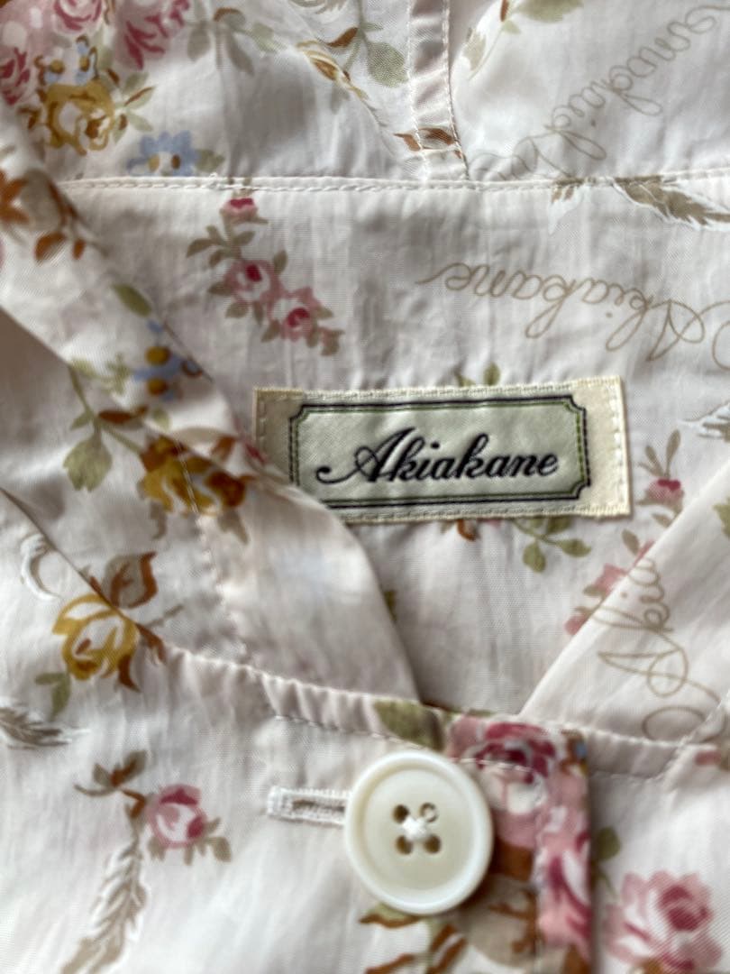 美品　希少品　Akiakane さえら　レインコート　コンパクト　フリーサイズ