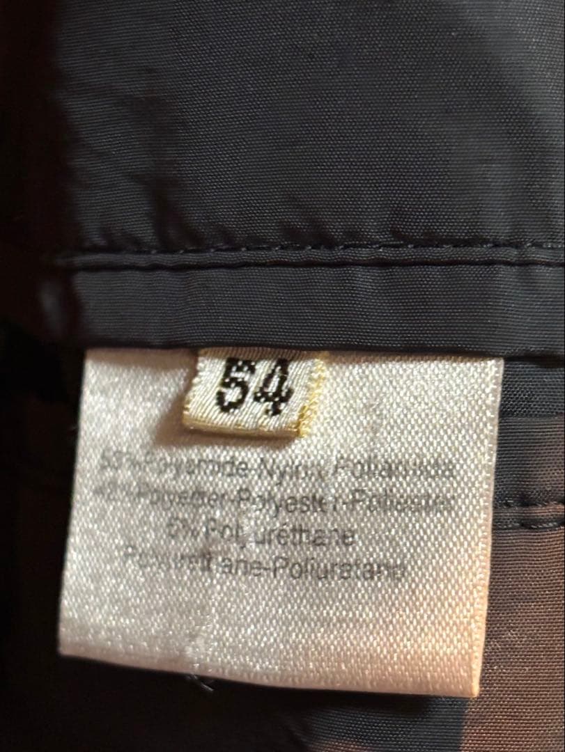 HERMES 正規品　ナイロン ステンカラー ハーフコート メンズ ジャケット