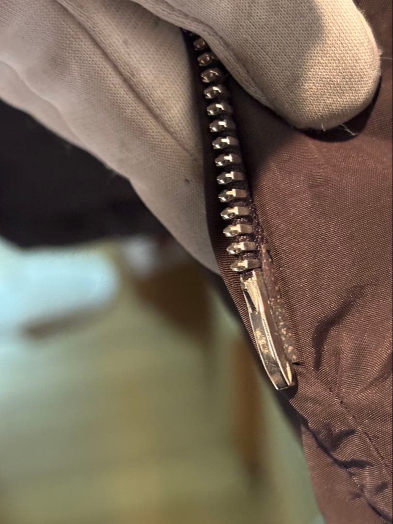 HERMES 正規品　ナイロン ステンカラー ハーフコート メンズ ジャケット