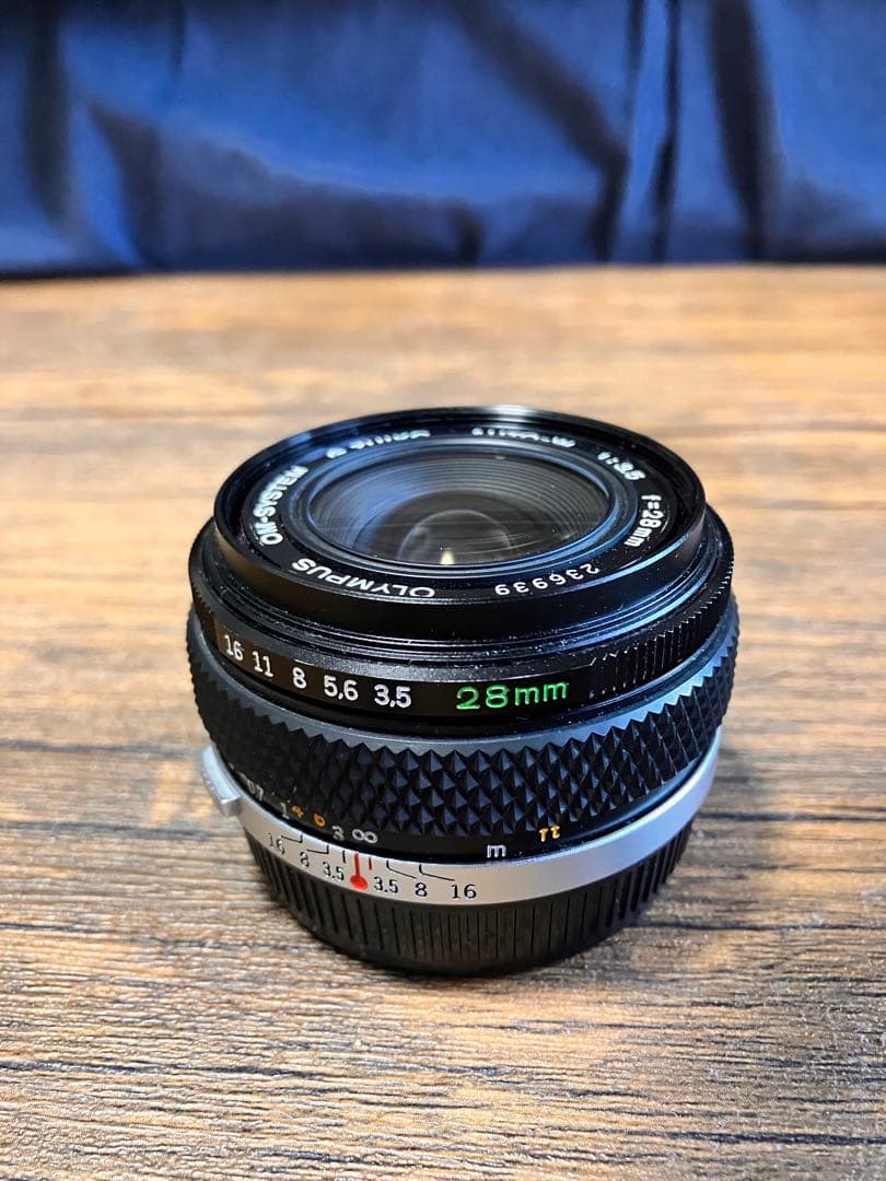 オリンパス　OM-SYSTEM G.ZUIKO28mm レンズ　50mm レンズ