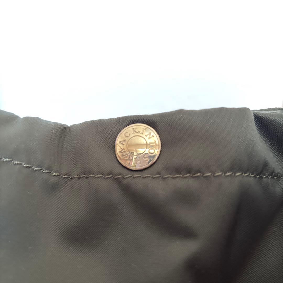 MACKINTOSH × Porter ドロストショルダーバッグ　カーキ