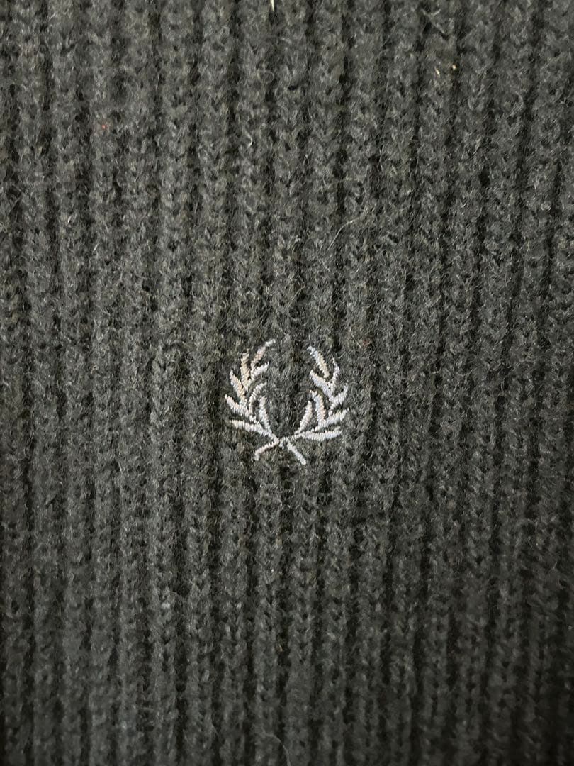 【アンパンマン】メンズFRED PERRY ドライバーズニットO(XL)サ