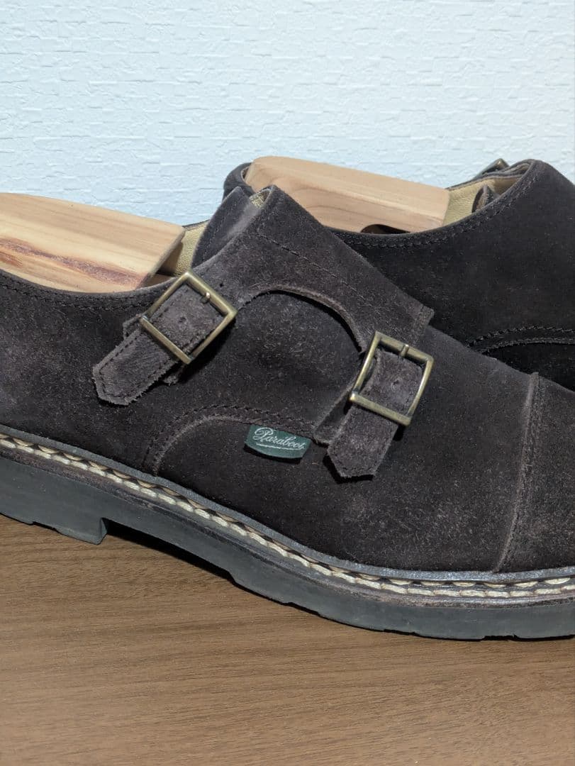 PARABOOT パラブーツ / ウィリアム 6.5 ダークブラウン スエード