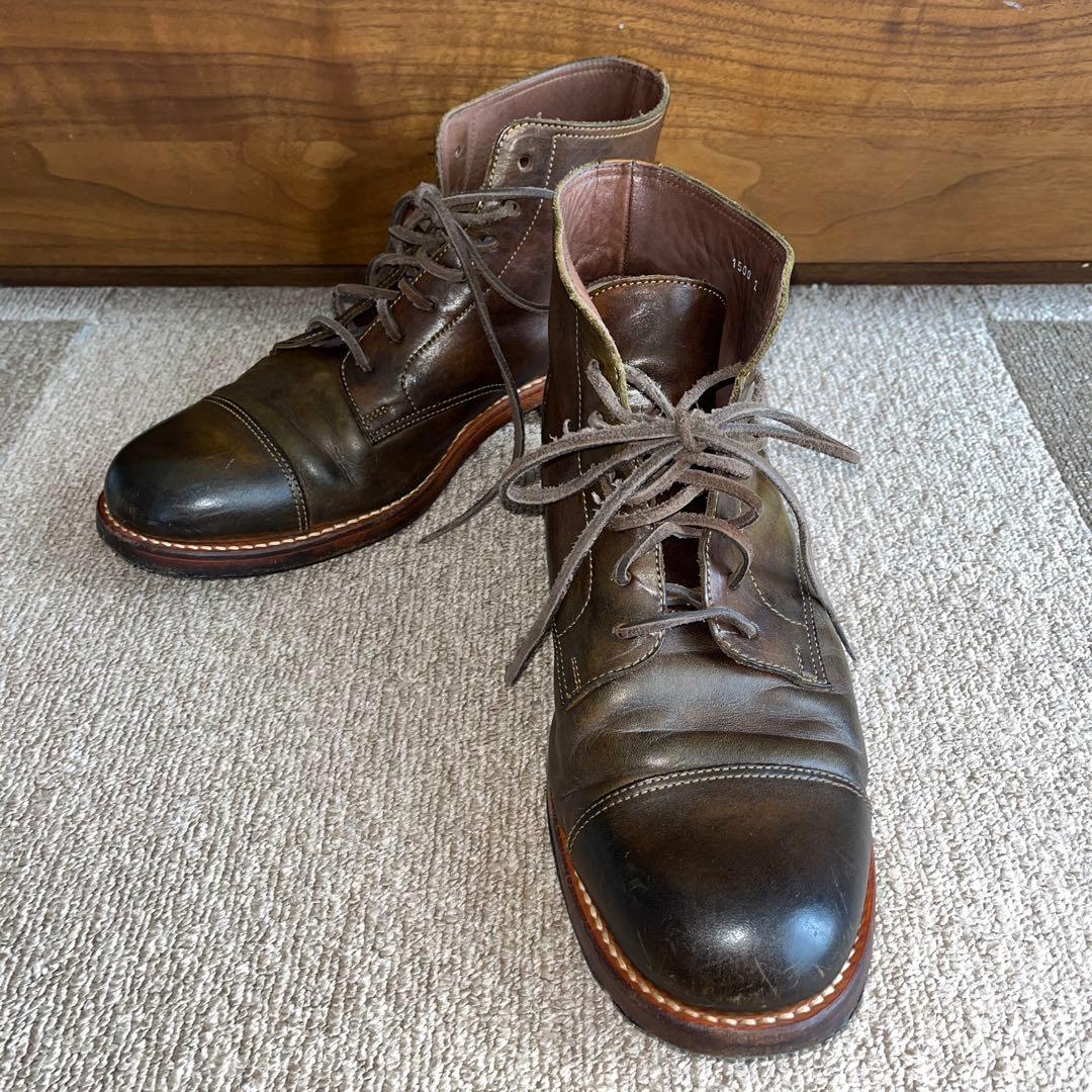 LEATHER & SILVER MOTO モト レザー 1500 ワークブーツ