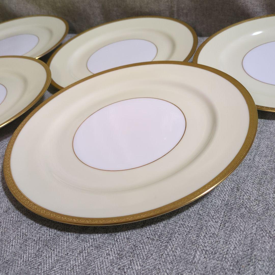 ノリタケ　ミラ　ゴールド　プレート　希少　レア　ハンドペイント