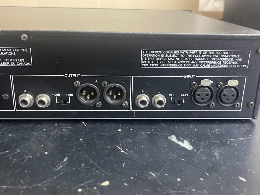 YAMAHA ProR3 デジタルリバーブ 通電・動作確認済み 初期化済み