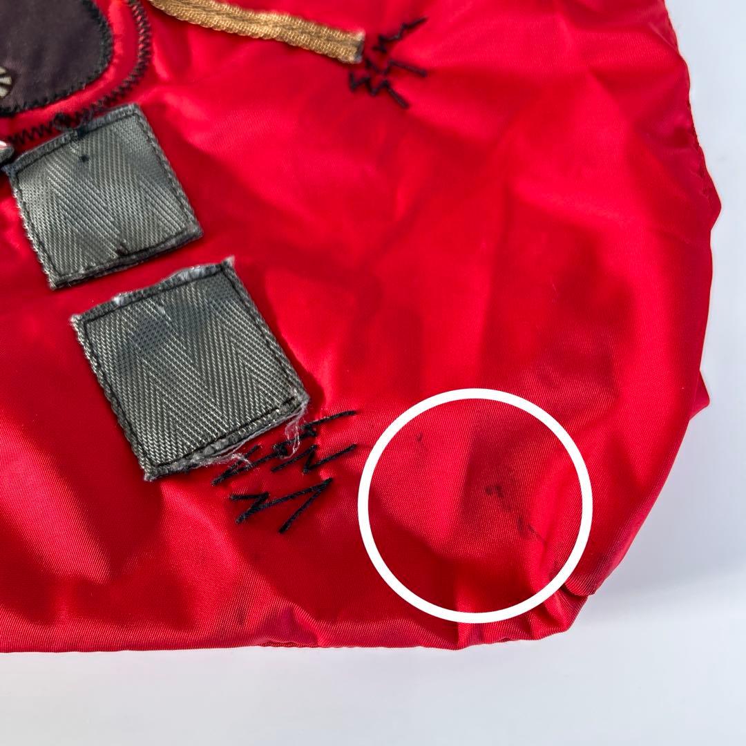 PRADA トートバッグ ナイロン ロボット 三角ロゴプレート エコバッグ訳あり