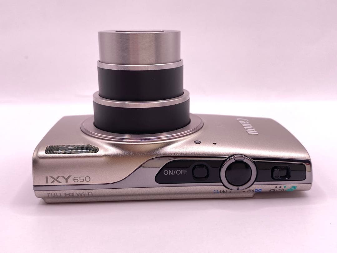 Canon IXY 650 シルバー コンパクトデジタルカメラ 12倍ズーム