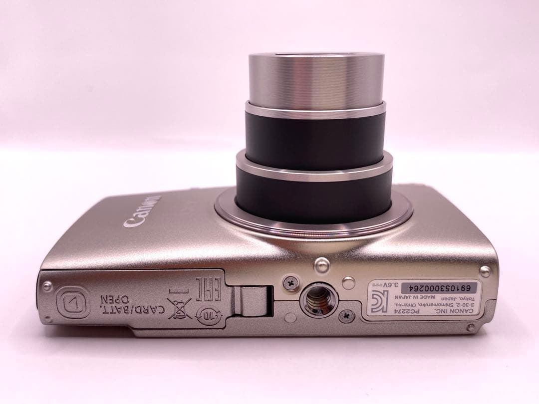 Canon IXY 650 シルバー コンパクトデジタルカメラ 12倍ズーム