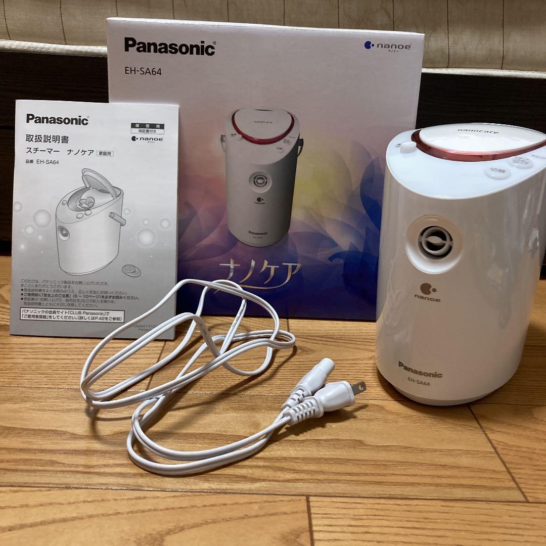 【スチーマー ナノケア】ピンク調 Panasonic EH-SA64-P