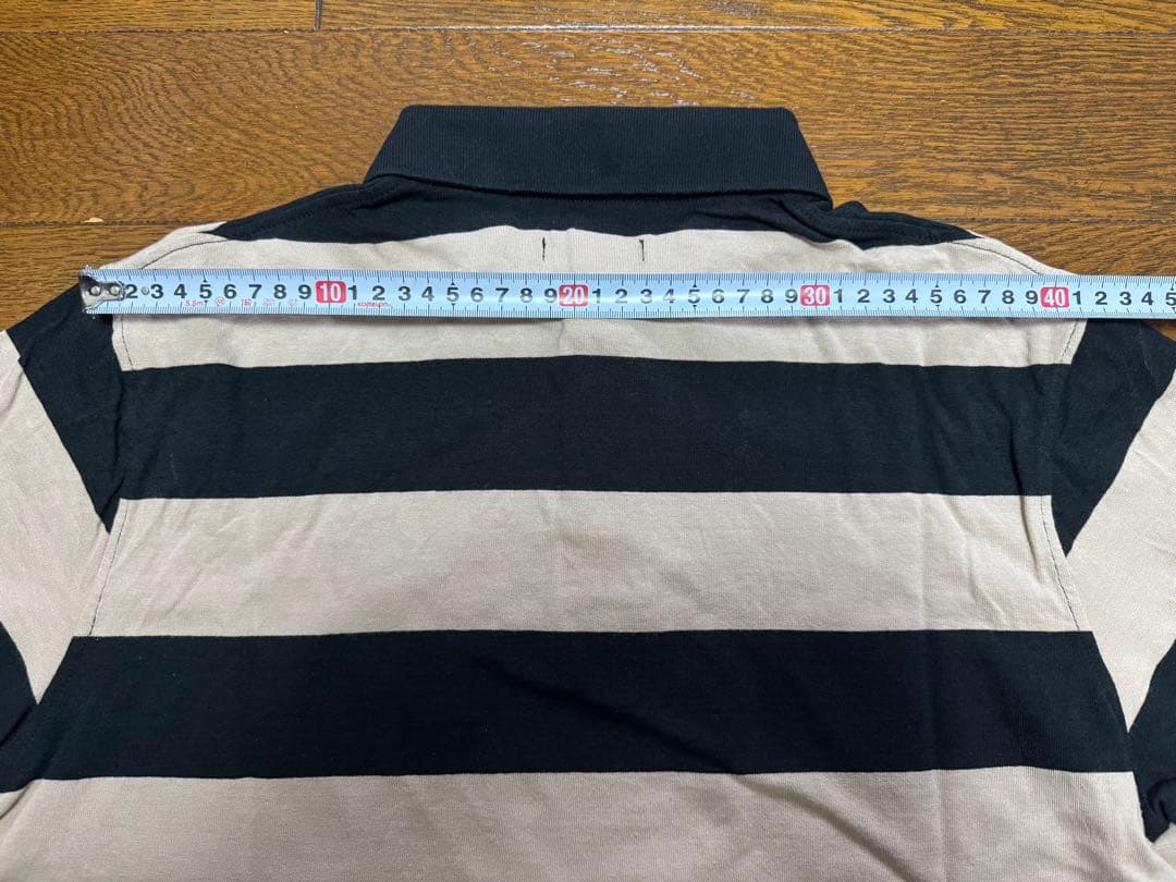 Malbon Golf ボーダーポロシャツ サイズS