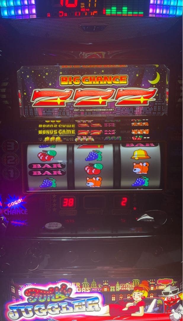 ファンキージャグラー 実機