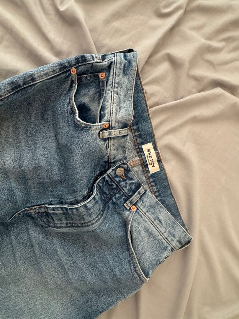 パンツ ROLD SKOV Bootcut Denim Oil Broken