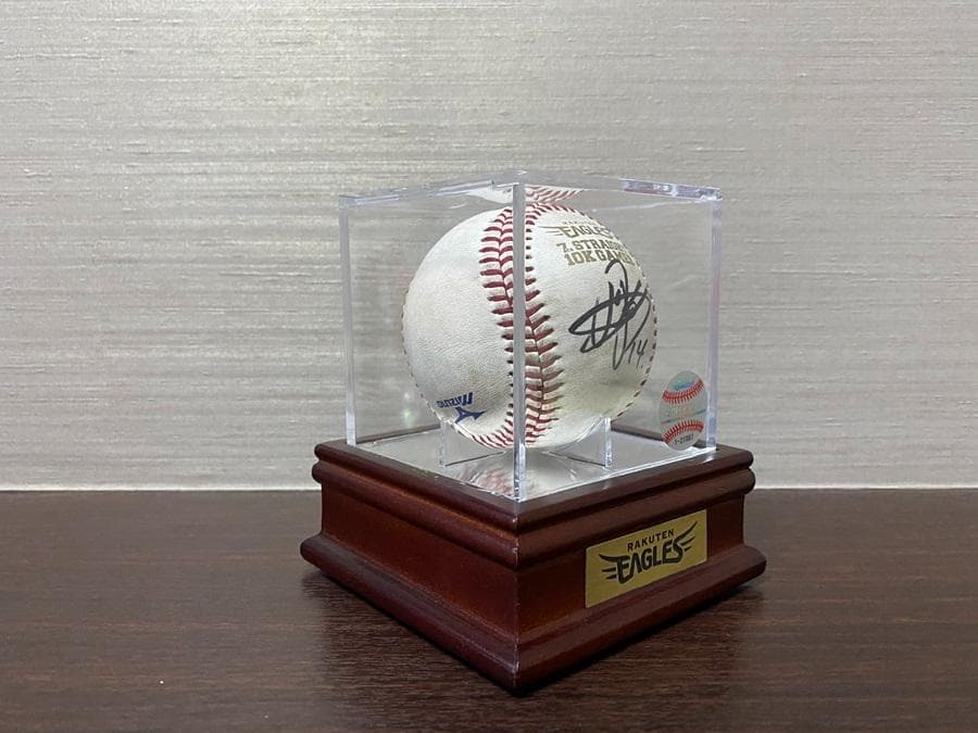 楽天　イーグルス　則本昂大選手　7試合連続2桁奪三振　直筆サイン 巨人