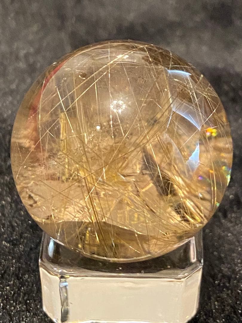 【金運、仕事運上昇】虹入り！タイチンルチルスフィア ⭐️R 143