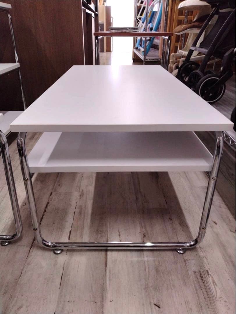 展示品❗センターテーブル　棚板付き　幅100cm　北九州市福岡市限定