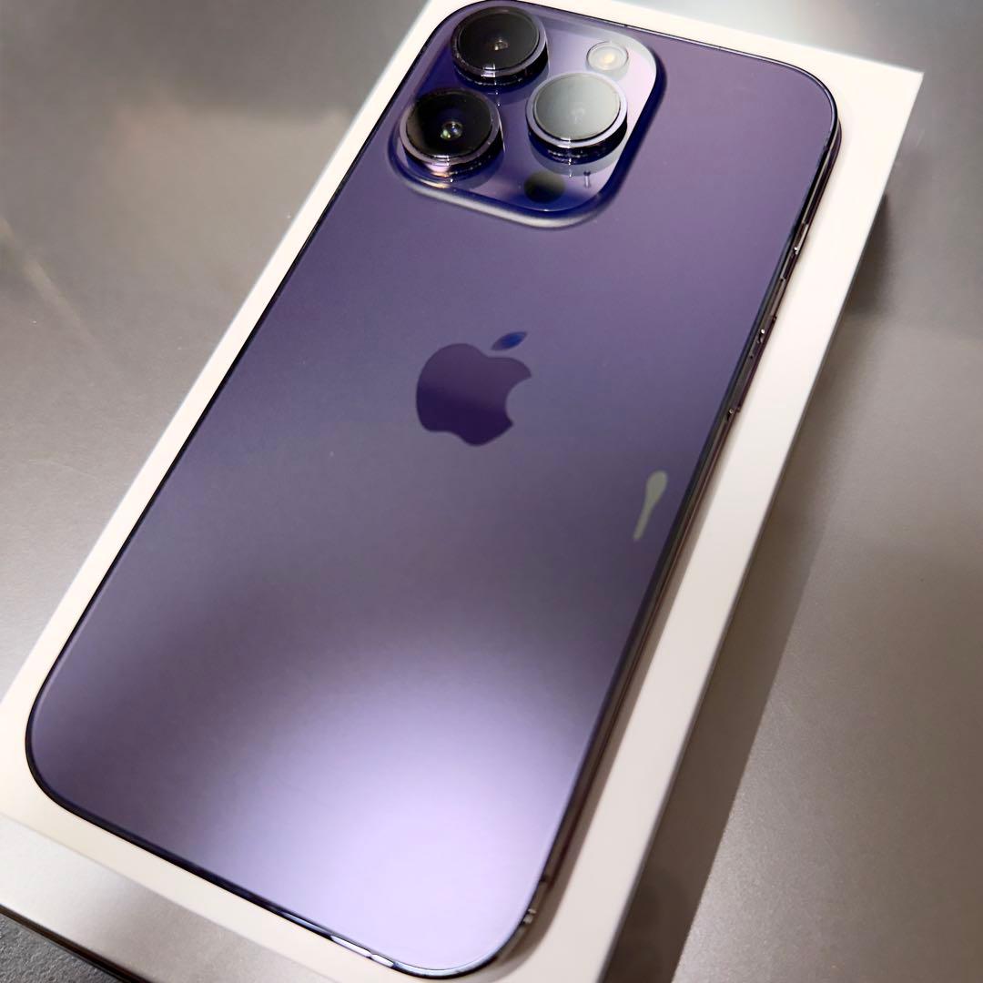 SIMフリー iPhone 14 pro 512GB ディープパープル
