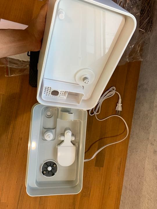 【動作確認のみで新品】Luwior 除菌加湿器　超音波で水で滅菌できる！