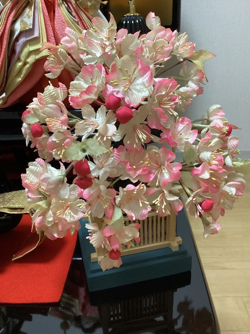 雛人形セット　裂地西陣織 賀美雛　三段飾り②