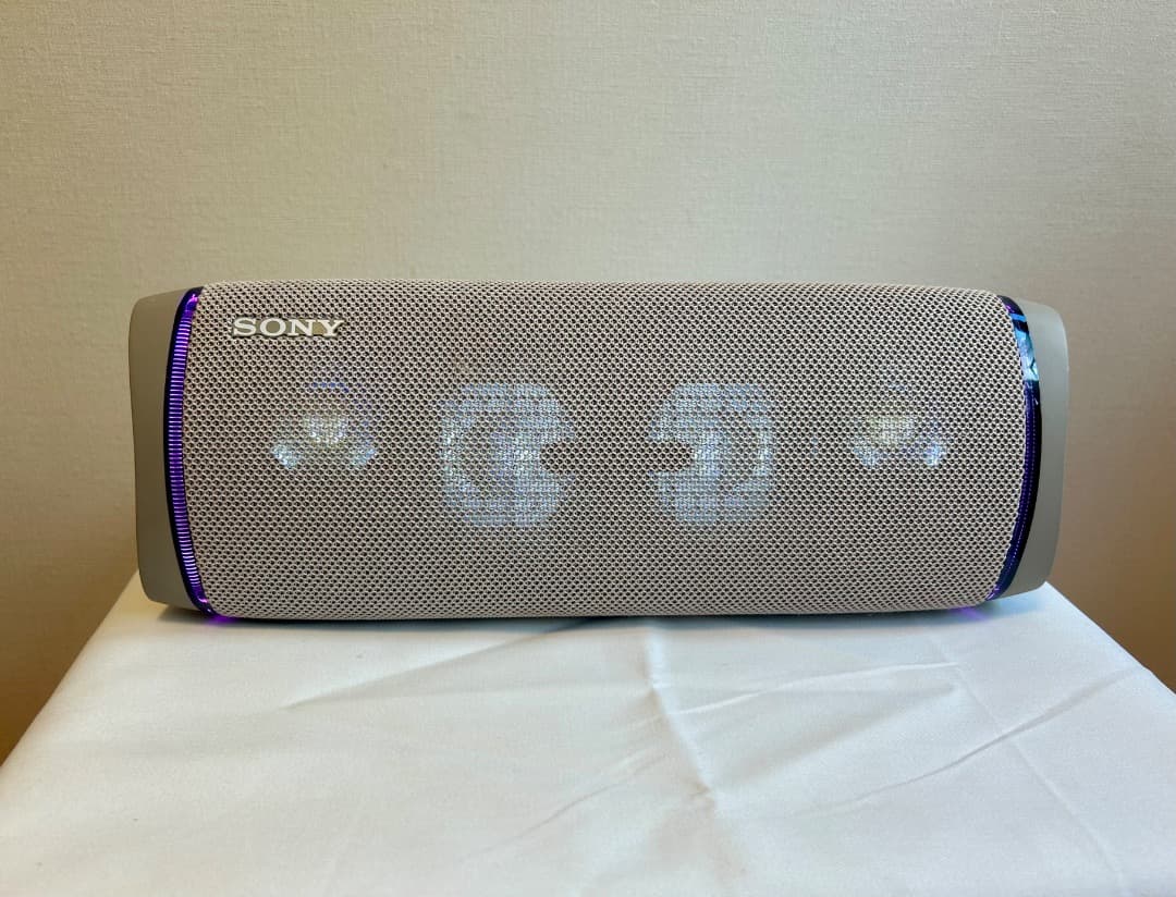 【極美品】SONY ワイヤレススピーカー SRS-XB43 ベージュ高音質重低音