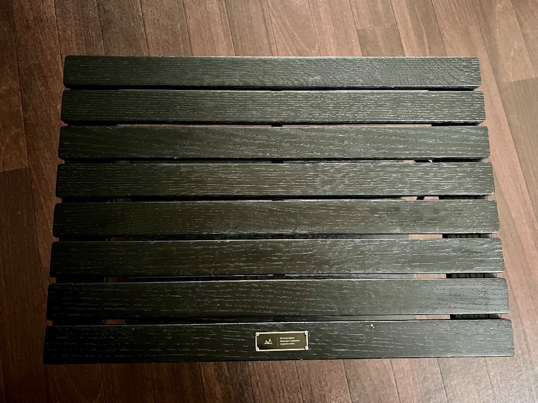 ANOBA アノバ BLACK EDITION ウッドラック2段