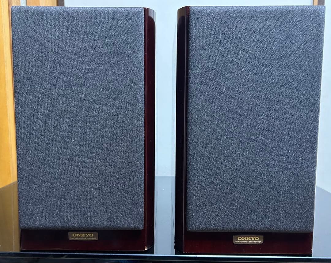 【名機】【新品ナカミチバナナプラグ付属】 ONKYO D-102EXG スピーカ