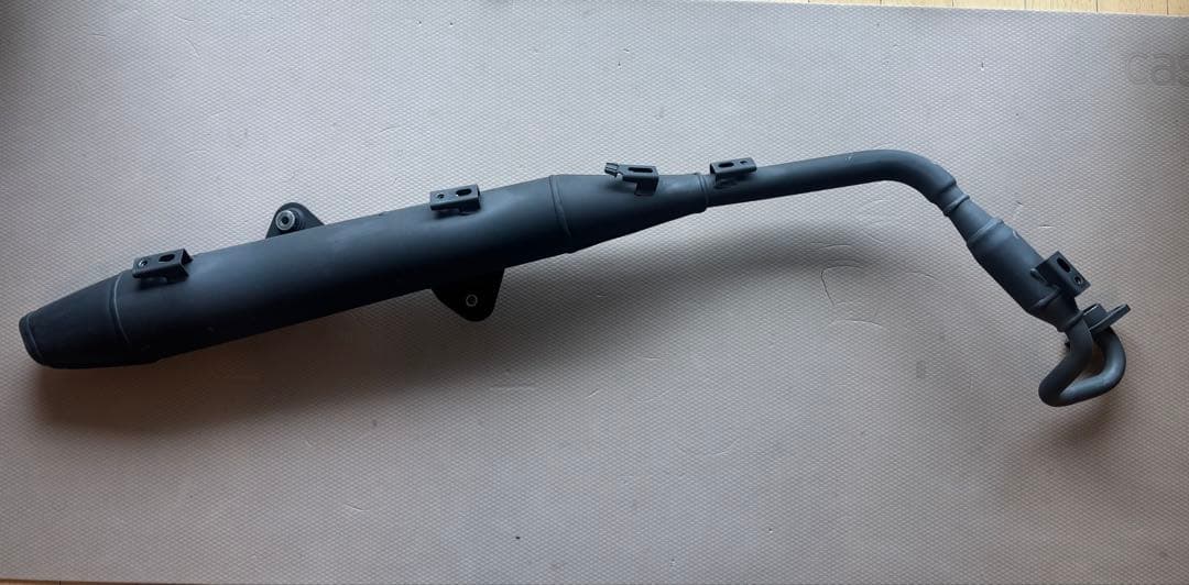 CT125 ハンターカブ　ホンダ純正 マフラー　ヒートガード　マットブラック