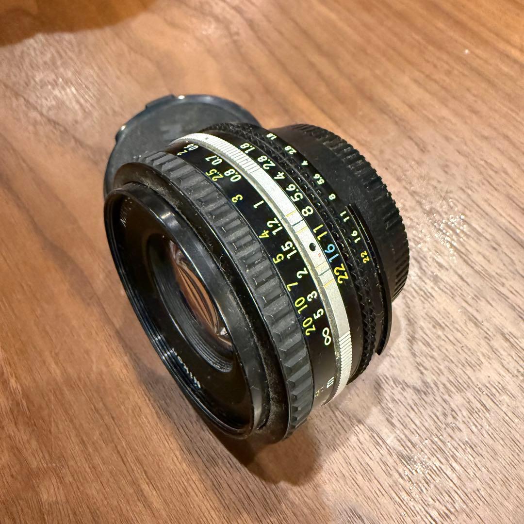 NikonニコンAi-s NIKKOR 50mmF1.8 単焦点レンズ#0186