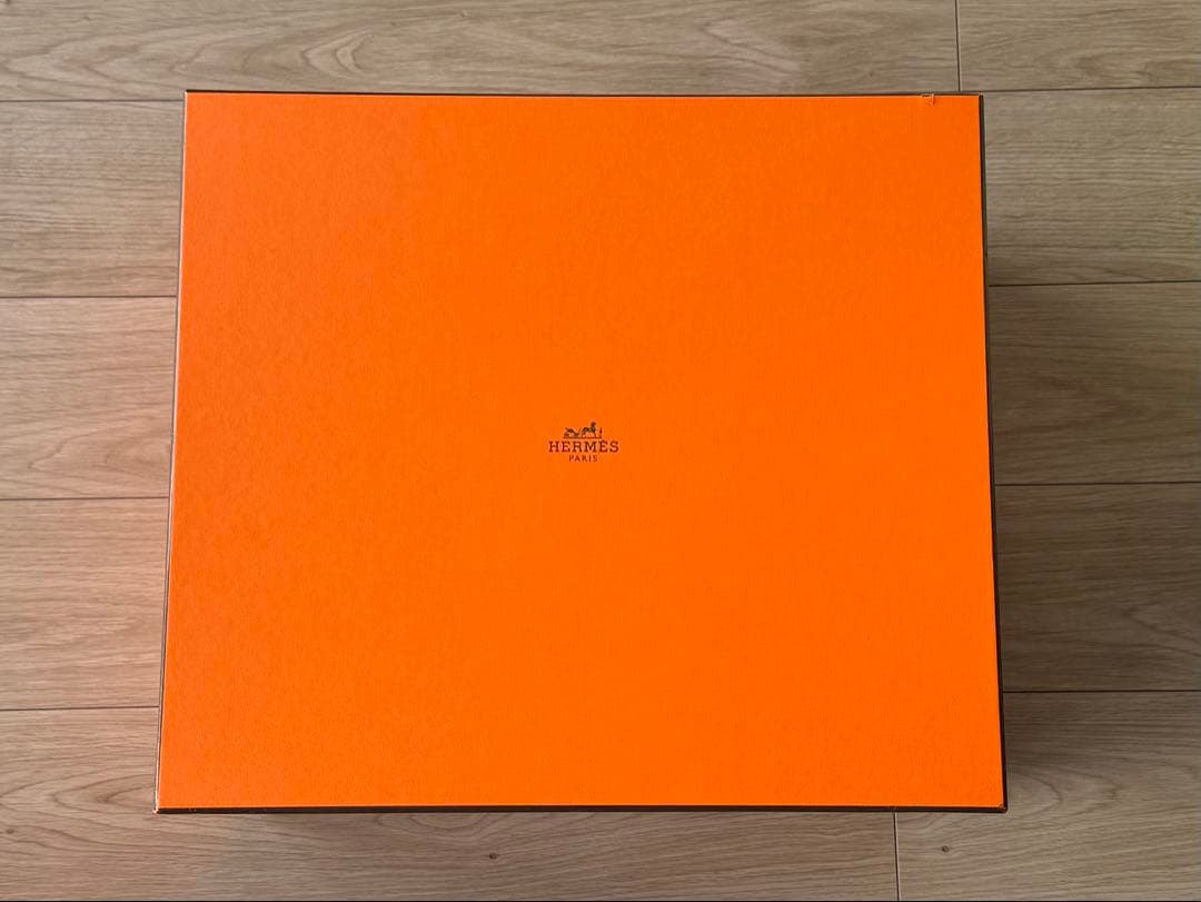 HERMES エルメス オレンジ ギフト箱 2個セット