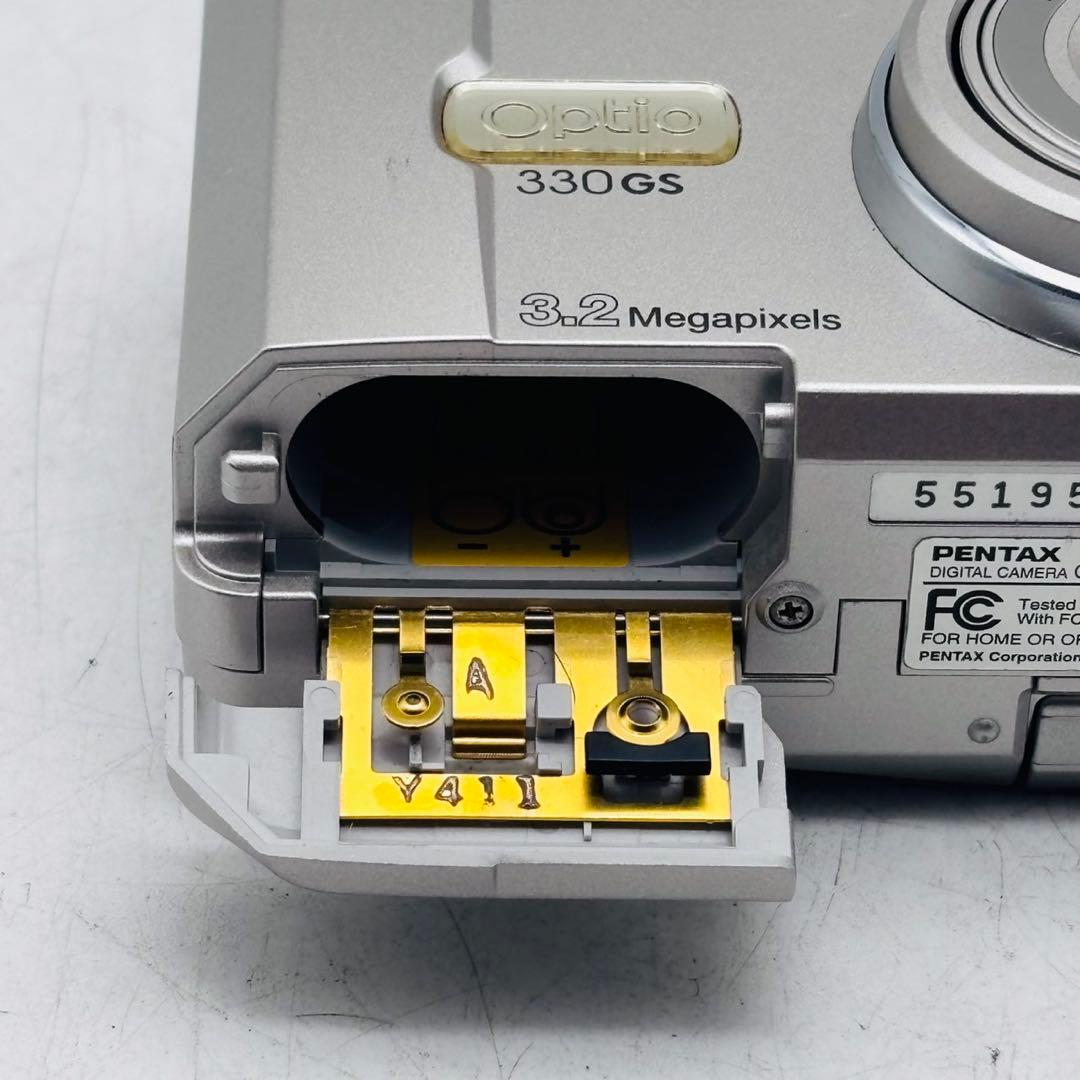 【美品動作確認済み】PENTAX Optio 330GS 単三電池