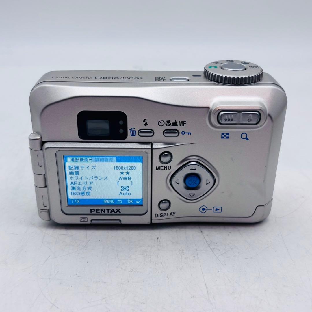 【美品動作確認済み】PENTAX Optio 330GS 単三電池