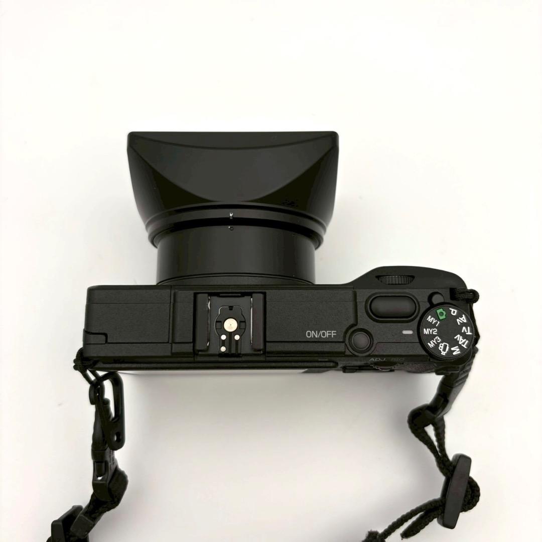 RICOH GRII シャッター回数1294回 フード＆アダプターセット